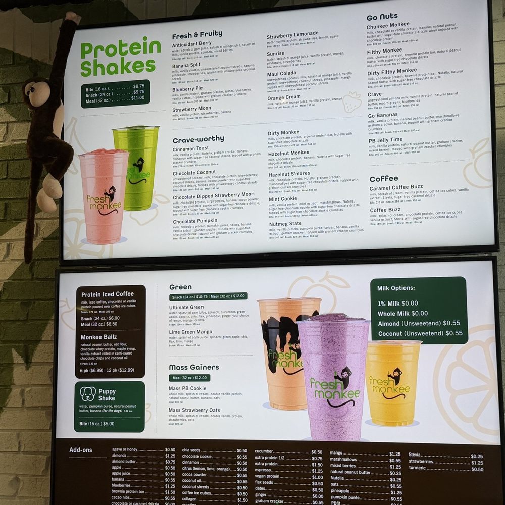 Fresh Monkee - Johns Creek - Juice Bars & Smoothies Near Me - Johns Creek, Georgia