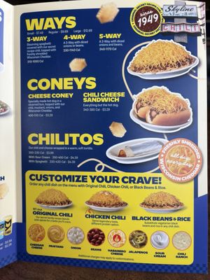 Menu photo 1 Skyline Chili Dry Ridge, KY Menu photo 1 Skyline Chili Dry Ridge, KY