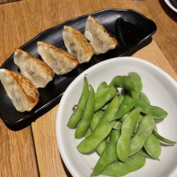 Morfire - Gyoza and edamame - Thai Near Me - Seattle, Washington