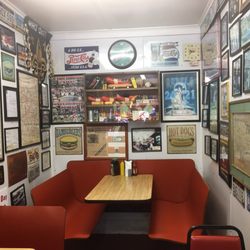 West Monroe Coney Island - 4/1/17. Saturday afternoon. Interior. Post Zoo visit family lunch.