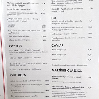 Martinez - Martinez. Rice and appetizers. - Seafood Near Me - Barcelona, B Martinez - Martinez. Rice and appetizers. - Seafood Near Me - Barcelona, B