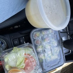 Murasaki - Two sushi rolls soup & salad