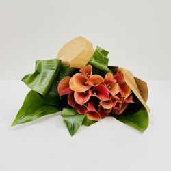 Urban Flowers Chicago - Mango Callas Hand tied