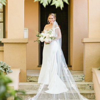 Rita Bridal - Rita added custom appliqué all the way up to my waist, this vail was a show stopper! - Bridal Near Me - Corona Del Mar, California Rita Bridal - Rita added custom appliqué all the way up to my waist, this vail was a show stopper! - Bridal Near Me - Corona Del Mar, California