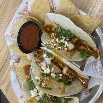 Taco Mac Pelham - CHICKEN TINGA TACOS - Chicken Wings Near Me - Pelham, Alabama