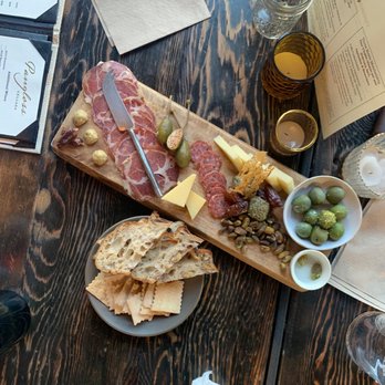 Pangloss Cellars - Members charcuterie board - Wine Tasting Room Near Me - Sonoma, California