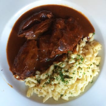 Cafe Katja - Beef goulash with spatzle - German Near Me - New York, New York