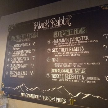 Black Rabbit Meads - Meaderies Near Me - Reno, Nevada Black Rabbit Meads - Meaderies Near Me - Reno, Nevada