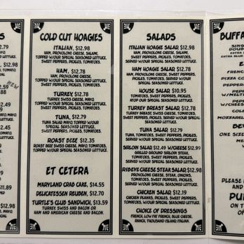 Turtles Subs Etc - Menu - Salad Near Me - Hagerstown, Maryland Turtles Subs Etc - Menu - Salad Near Me - Hagerstown, Maryland
