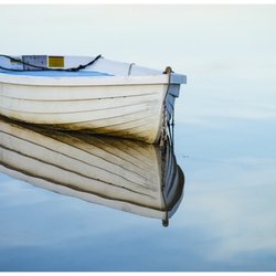 Julie Tremblay Fine Art Photography Gallery - White Boat by Julie Tremblay