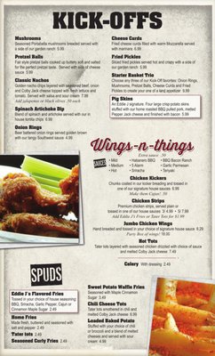 Menu photo 3 Eddie J's Grille Napoleon, OH