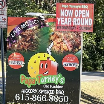 Papa Turney's - Now open year round - Barbeque Near Me - Hermitage, Tennessee