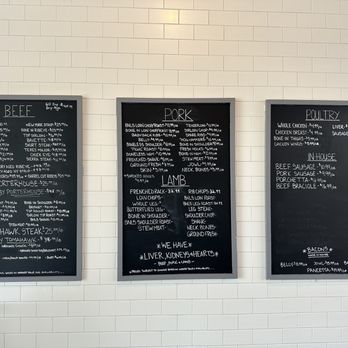 Macelleria - three menus on a wall - Butcher Near Me - Bexley, Ohio Macelleria - three menus on a wall - Butcher Near Me - Bexley, Ohio
