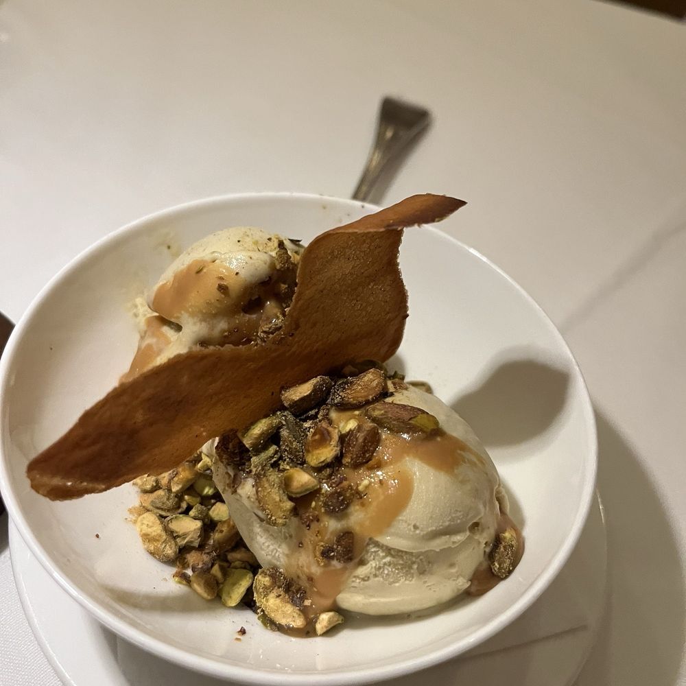 Hunter The Restaurant - Pistachio Parfait - French Near Me - East Norwich, New York Hunter The Restaurant - Pistachio Parfait - French Near Me - East Norwich, New York