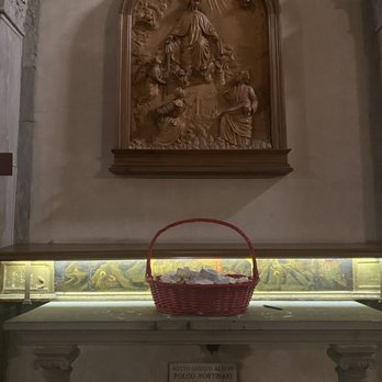 Antica Bottega - Basket in church for the love letters - Wine Bars Near Me - Florence, FI Antica Bottega - Basket in church for the love letters - Wine Bars Near Me - Florence, FI