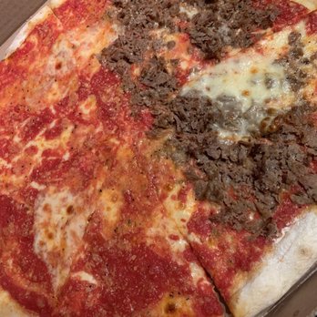 Vince's Pizzeria - Half cheesesteak/half cheese - Pizza Near Me - Philadelphia, Pennsylvania Vince's Pizzeria - Half cheesesteak/half cheese - Pizza Near Me - Philadelphia, Pennsylvania