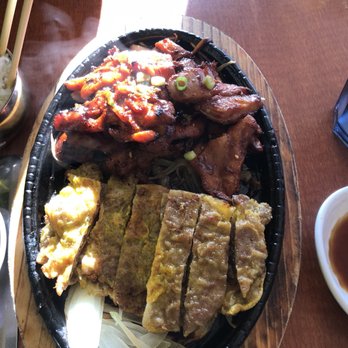 Spoon Bunsik - Combo and Kimchi and fried rice - Korean Near Me - Ewa Beach, Hawaii Spoon Bunsik - Combo and Kimchi and fried rice - Korean Near Me - Ewa Beach, Hawaii
