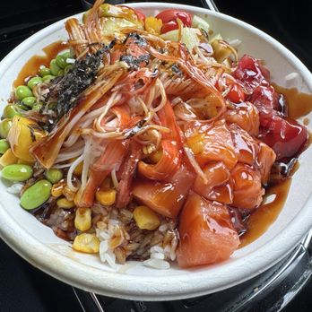 Pokébowl Station - Tuna, salmon with sweet teriyaki and ponzu! - Poke Near Me - Staten Island, New York Pokébowl Station - Tuna, salmon with sweet teriyaki and ponzu! - Poke Near Me - Staten Island, New York