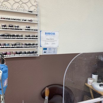 Nail Art - This is the person who did this set horribly and rude I left without getting them done properly . - Nail Salons Near Me - Las Vegas, Nevada