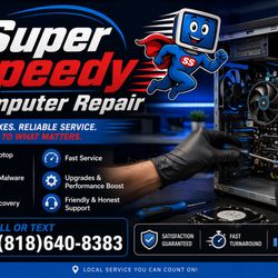 Super Speedy Computer Repair - Upgrade & Performance Boost