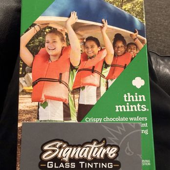 Signature Glass Tinting - Girl Scout Cookies of my choice! :D - Car Window Tinting Near Me - Costa Mesa, California Signature Glass Tinting - Girl Scout Cookies of my choice! :D - Car Window Tinting Near Me - Costa Mesa, California