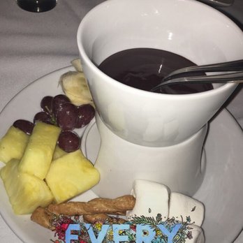The Loft Steakhouse - This was awesome. A chocolate fountain with assorted goodies. - Steakhouses Near Me - Borough Park, New York