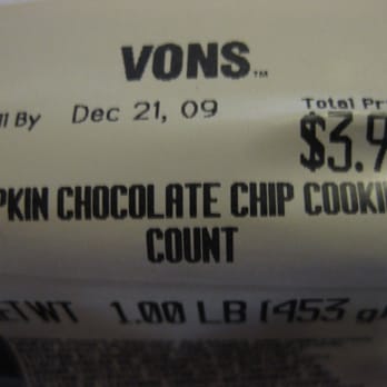 Vons - Pumpkin Cookies Mmmmm - Grocery Near Me - Los Angeles, California Vons - Pumpkin Cookies Mmmmm - Grocery Near Me - Los Angeles, California