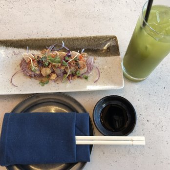 Robata Wasa - Albacore tapas and green tea - Sushi Bars Near Me - Irvine, California Robata Wasa - Albacore tapas and green tea - Sushi Bars Near Me - Irvine, California