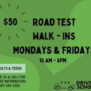 111 Driving School - Driving Schools Near Me - Houston, Texas