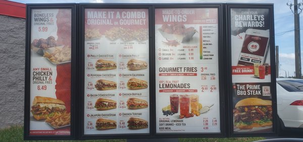 Menu photo 1 Charleys Cheesesteaks Kissimmee, FL Menu photo 1 Charleys Cheesesteaks Kissimmee, FL