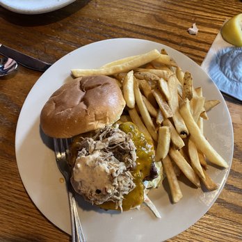 Puckett's Restaurant - Mojo burger (it was so tall. This doesn't do it justice!) - Southern Near Me - Chattanooga, Tennessee Puckett's Restaurant - Mojo burger (it was so tall. This doesn't do it justice!) - Southern Near Me - Chattanooga, Tennessee