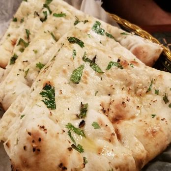 Mughlai Grill - Garlic Naan - Indian Near Me - New York, New York