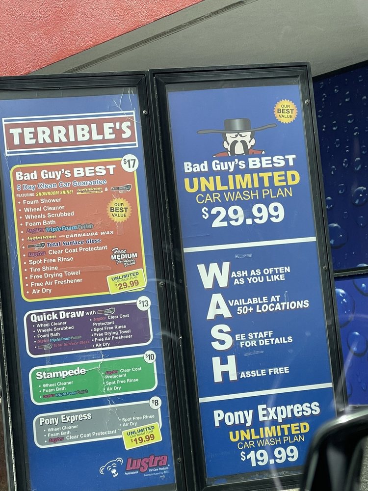 TERRIBLE HERBST CARWASH Updated September 2024 13 Photos 7820 W