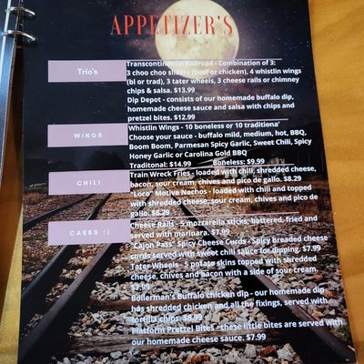Menu photo 8 Railyard Bar & Grille Sunman, IN