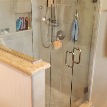 Future Glass - Custom double door frameless - Windows Installation Near Me - Burbank, California