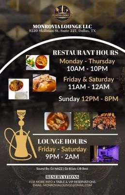 Menu photo 4 Monrovia Lounge Dallas, TX Menu photo 4 Monrovia Lounge Dallas, TX