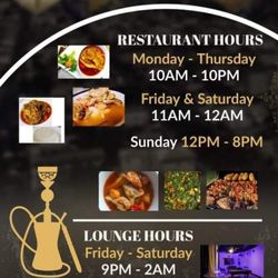 Monrovia Lounge - Foods Menus