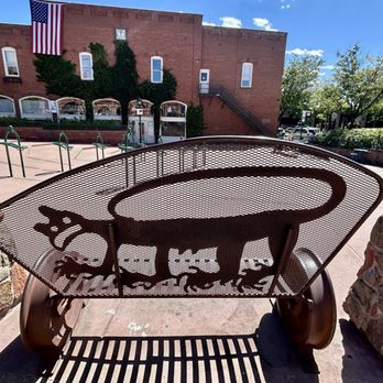 Heritage Square - Bench - Local Flavor Near Me - Flagstaff, Arizona