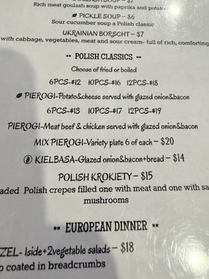 Menu photo 1 Polish Bistro Binghamton, NY Menu photo 1 Polish Bistro Binghamton, NY