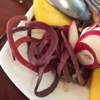 N Thai Palace - Old and dated beets noodles used for garnish - Thai Near Me - Old Bridge, New Jersey N Thai Palace - Old and dated beets noodles used for garnish - Thai Near Me - Old Bridge, New Jersey