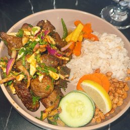 Goat sekuwa