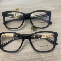Both of the glasses I picked out Both of the glasses I picked out