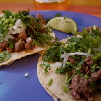El Come Taco - One fajita taco, and one brisket/beef taco. Hot, good, and fresh! - Mexican Near Me - Dallas, Texas El Come Taco - One fajita taco, and one brisket/beef taco. Hot, good, and fresh! - Mexican Near Me - Dallas, Texas