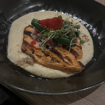 Pisco Nikkei - Haucatey salmon - Peruvian Near Me - Centereach, New York Pisco Nikkei - Haucatey salmon - Peruvian Near Me - Centereach, New York