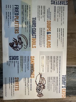 Menu photo 2 Tricky Fish Fort Worth, TX