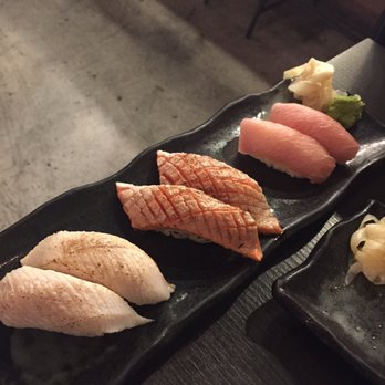 Tsuki Sushi Bar - Seared Toro, Seared Hamachi Toro, Red Ahi Tuna - Sushi Bars Near Me - Vancouver, British Columbia Tsuki Sushi Bar - Seared Toro, Seared Hamachi Toro, Red Ahi Tuna - Sushi Bars Near Me - Vancouver, British Columbia