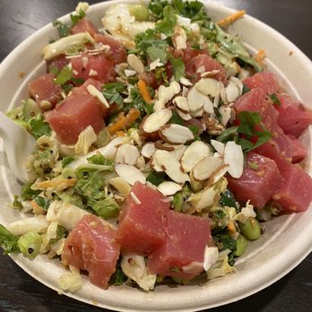 CoreLife Eatery - Tuna Poke Grain Bowl (not on menu anymore) - Salad Near Me - Lafayette, Indiana