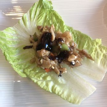 Burma Burma - Lettuce wrap with chicken appetizer - Burmese Near Me - Dublin, California