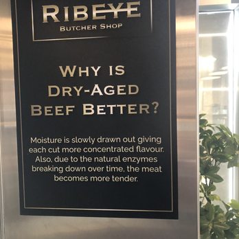 Ribeye Butcher Shop - Why is dry-aged beef better? - Meat Shops Near Me - Edmonton, Alberta Ribeye Butcher Shop - Why is dry-aged beef better? - Meat Shops Near Me - Edmonton, Alberta