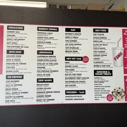 Soda Fixx Tremonton - Menu